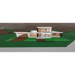 Modern Garage House Base Lumber Tycoon 2 | LT2