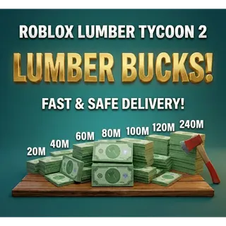 120m Lumber Bucks Account Lumber Tycoon 2