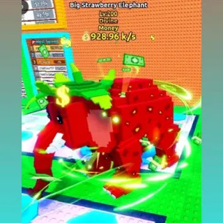 MONEY BIG STRAWBERRY ELEPHANT 928K/S ( MAX LVL )