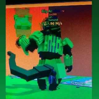 DIAMOND BIG ANUBUBU 7.96M/S ( MAX LVL )