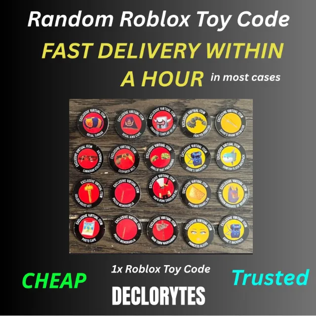 Toy Code Robloc Roblox Toy Code - Roblox ไอเทมเกม - Gameflip