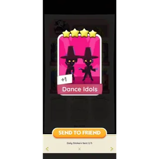 Monopoly GO 4 Star - [Set17-2 Dance Idols]