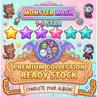 3x Any 1-3 Star Stickers Bundle - Monopoly GO (Fast Delivery)
