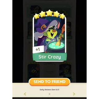 Monopoly GO 5 Star - [Set15-9 Stir Crazy]