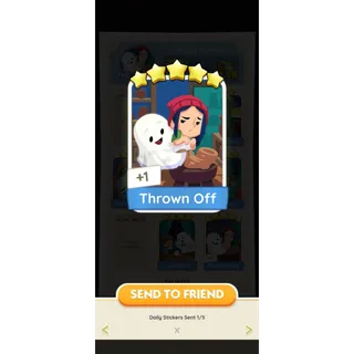  Monopoly GO 5 Star - [Thrown Off]