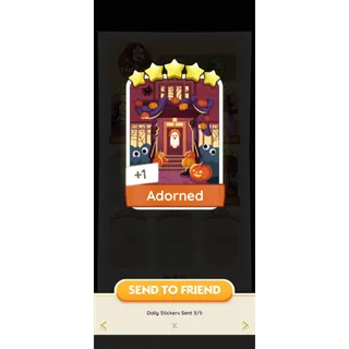 Monopoly GO 5 Star - [Set19-6 Adorned]
