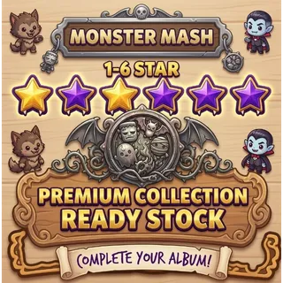 3x Any 1-3 Star Stickers Bundle - Monopoly GO (Fast Delivery)
