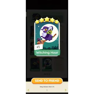 Monopoly GO 5 Star - [Set15-8 Witching Hour]