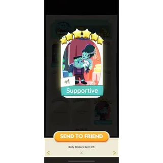 Monopoly GO 6 Star - [Set20-9 Supportive]