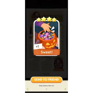 Monopoly GO 4 Star - [Set19-2 Sweet!]
