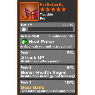 Butterfly - Perfect Stats