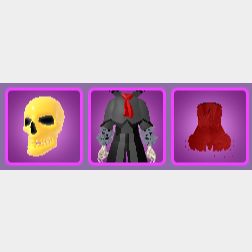 Roblox World Zero WZ - HEADLESS HORSEMAN SKULL - 5 PACK