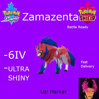 Zamazenta Shiny 6IVs - Pokemon Sword & Shield