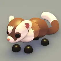 4x Black Footed Ferret