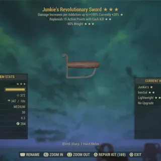 Invisible rev sword