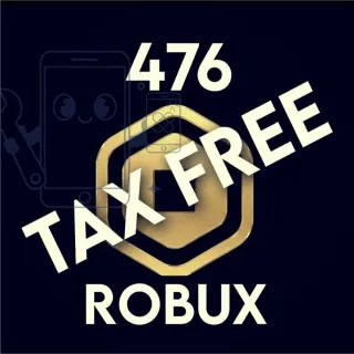 476 Robux(AFTER TAX)