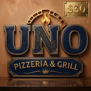 $30.00 USD UNO PIZZA GIFT CARD