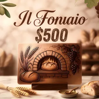 II Fornaio $500 USD
