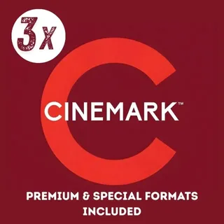 3× Cinemark Movie Tickets