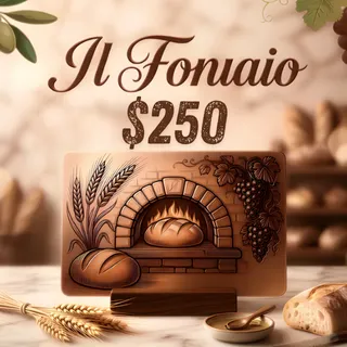 II Fornaio $250 USD