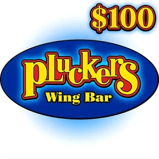 $100 Pluckers Wing Bar Gift Card