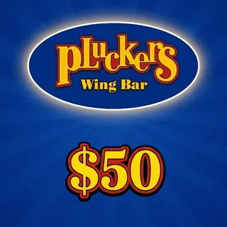$50.00 Pluckers Wing Bar - Official Gift Card