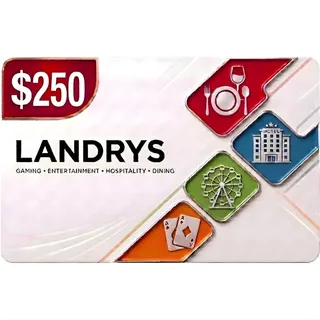 $250.00 Landry’s - Official Gift Card