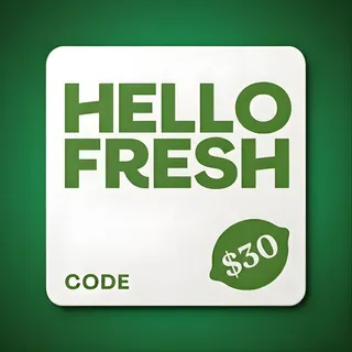 $30 USD HelloFresh Gift Card