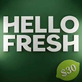 $30.00 HelloFresh - Official Gift Card