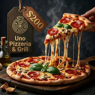 $200.00 USD UNO PIZZA GIFT CARD