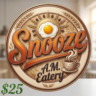 $25.00 Snooze A.M. Eatery