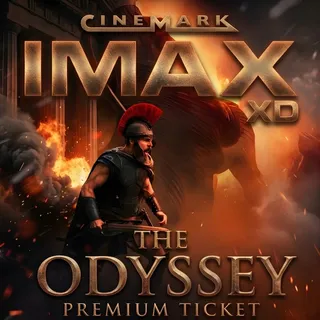 2x Premium Cinemark Movie Tickets for The Odyssey 2026