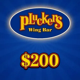 $200.00 Pluckers Wing Bar - Official Gift Card