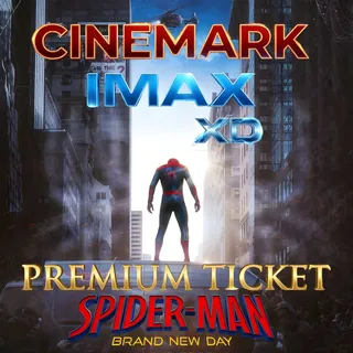 4x Premium Cinemark Movie Tickets For Spider-Man 2026
