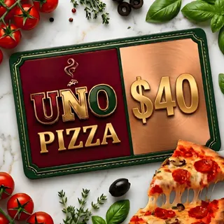 $40 Uno Pizzeria & Grill