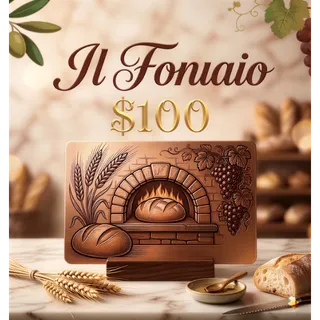 $100 Il Fornaio Gift Card