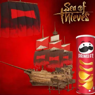 Sea of thieves Scarlet Stack Sails Skin
