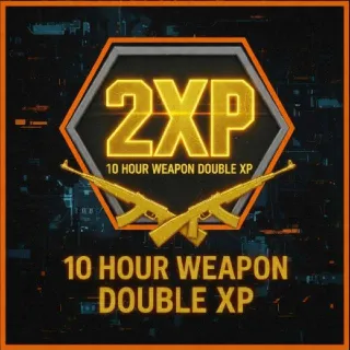 Call Of Duty BO7 10 HOURS Double XP  + 10 Hours Weapon XP
