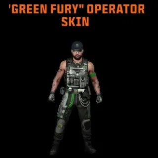 Black Ops 7 - Operator Skin - Green Fury