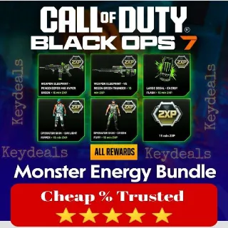 Monster Energy Bundle FULL SET COD BO7