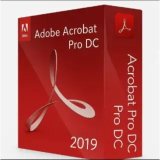 Adobe Acrobat Pro DC 2019 - Lifetime KEY