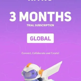 Discord Nitro 3 Months Subscription Gift