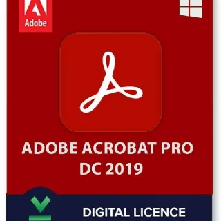 Adobe Acrobat Pro DC 2019 – Windows | 1 Device | Lifetime