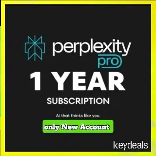 Perplexity AI PRO - 1 Year Subscription (READ THE DESCRIPTION)