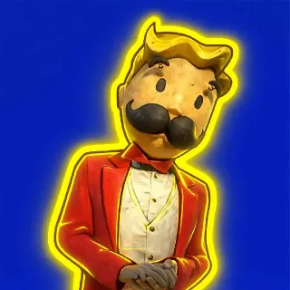 FALLOUT 76 x PRINGLES MR. VAULT BOY MASCOT HEAD & OUTFIT Promotional Pack