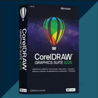 CorelDRAW Graphics Suite 2025 – Lifetime Key 5 PC (Windows)
