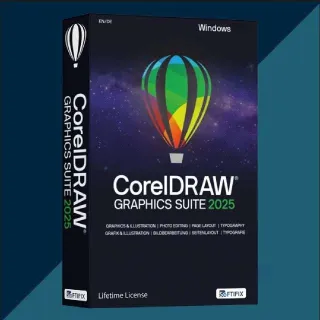 CorelDRAW Graphics Suite 2025 –  Key 5 PC (Windows)