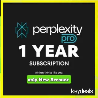 Perplexity AI Pro 1-Year Subscription Key [ 12 Months Perplexity Pro Subscription Key ]