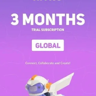 Discord Nitro 3 Months Subscription Gift