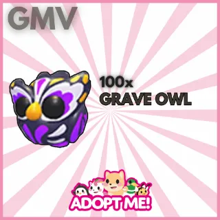 100x GRAVE OWL